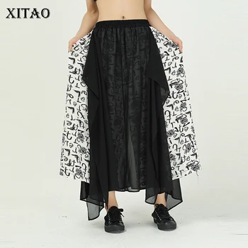 XITAO Loose Plus Size Europe Print Irregular Elastic Waist Casual 2020 Spring Summer Fashion Personality Women Pants GCC3568
XITAO Loose Plus Size Europe Print Irregular Elastic Waist Casual 2020 Spring Summer Fashion Personality Women Pants GCC3568
