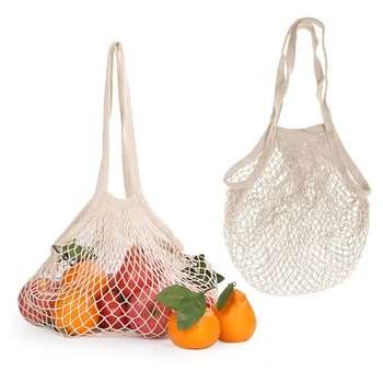 Reusable Fruit Shopping String Grocery Shopper Cotton Tote Mesh Woven Net Shoulder Bag Mesh Net Shopping Bag High Quality
Reusable Fruit Shopping String Grocery Shopper Cotton Tote Mesh Woven Net Shoulder Bag Mesh Net Shopping Bag High Quality