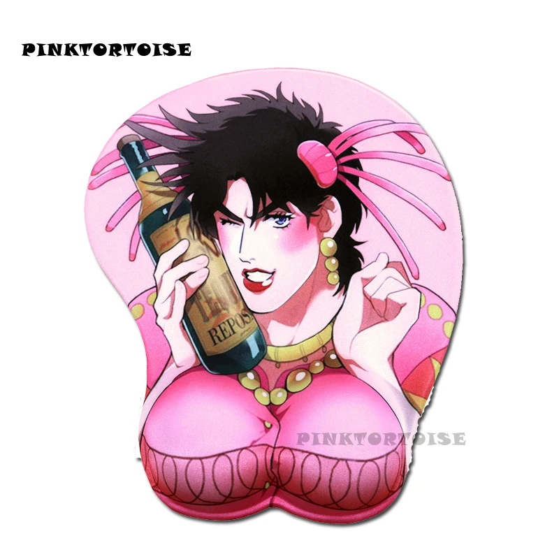 PINKTORTOISE Anime JoJo Joseph Joestar 3D Mouse Pad Ergonomic Soft Silicon Mousepad JoJo Bizarre Adventure Mouse Mat
PINKTORTOISE Anime JoJo Joseph Joestar 3D Mouse Pad Ergonomic Soft Silicon Mousepad JoJo Bizarre Adventure Mouse Mat