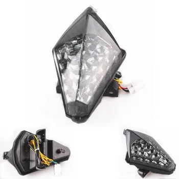 Motorcycle Brake & Running Lights LED Integrated Turn Signals Tail Light For Yamaha YZF R1 2007 2008 Smoke Moto Accessories
Motorcycle Brake & Running Lights LED Integrated Turn Signals Tail Light For Yamaha YZF R1 2007 2008 Smoke Moto Accessories