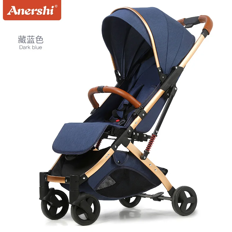 

8 free gifts baby stroller 2020 on promotion 175 degrees adjustable baby stroller 5.8kg newborn use can boarding directly