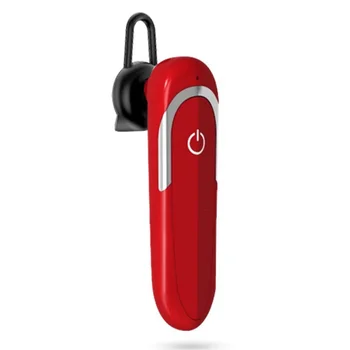 Bluetooth Earphone with Microphone 32 Hours Talk Time Wireless Headset Sweat-Proof Sport Music Earbuds Long Last Earpiece,Red 
Bluetooth Earphone with Microphone 32 Hours Talk Time Wireless Headset Sweat-Proof Sport Music Earbuds Long Last Earpiece,Red