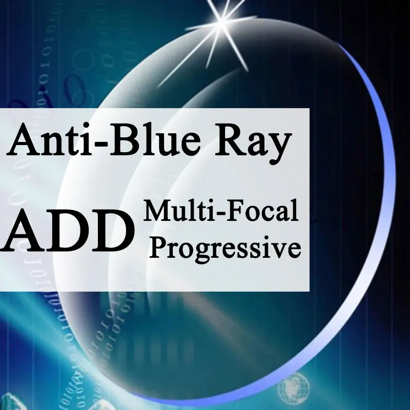 A Pair Of Prescription Optical Lens Anti Blue Progressive Multi-focus Myopia Presbyopia Scratch-resistant 1.56 1.61 1.67 Index
A Pair Of Prescription Optical Lens Anti Blue Progressive Multi-focus Myopia Presbyopia Scratch-resistant 1.56 1.61 1.67 Index