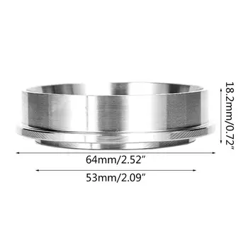 51/53/58mm Intelligent Dosing Ring Brewing Bowl Coffee Powder For Espresso
51/53/58mm Intelligent Dosing Ring Brewing Bowl Coffee Powder For Espresso
