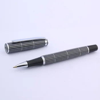 luxury High quality 002 BLACK WHITE line Silver Trim Metal signature Rollerball Pen Stationery Office supplies ballpoint pen
luxury High quality 002 BLACK WHITE line Silver Trim Metal signature Rollerball Pen Stationery Office supplies ballpoint pen