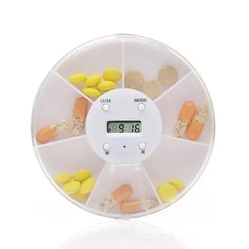 Seven Days Drug Storage Package Travel Portable Mini Pill Box Creative Intelligent Timer Medicine Reminder
Seven Days Drug Storage Package Travel Portable Mini Pill Box Creative Intelligent Timer Medicine Reminder