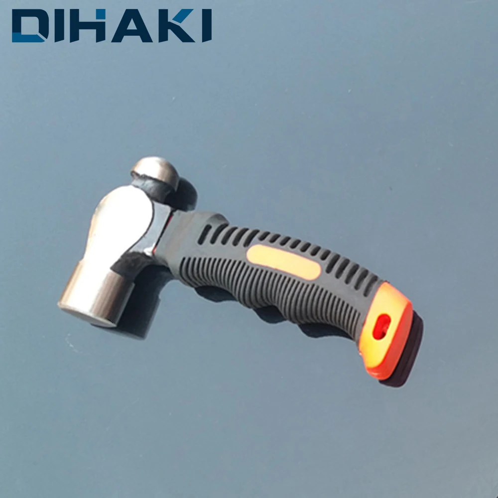 Mini Hammer Ball-peen Hard Metal Hammer Double-faced Non Slip Rubber Grip Hand Tool Woodworking Tool High Carbon Steel
Mini Hammer Ball-peen Hard Metal Hammer Double-faced Non Slip Rubber Grip Hand Tool Woodworking Tool High Carbon Steel
