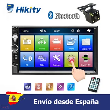 Hikity Car radio 2 Din 7'' HD Player MP5 Touch Screen Digital Display Bluetooth Multimedia FM AUX USB SD Function
Hikity Car radio 2 Din 7'' HD Player MP5 Touch Screen Digital Display Bluetooth Multimedia FM AUX USB SD Function