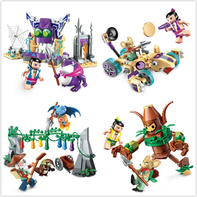 Enlighten Calabash Brothers Building Block Compatible with Evil Queen's Cavern 2 Figure 131pcs Educational Bricks Toy Boy
Enlighten Calabash Brothers Building Block Compatible with Evil Queen's Cavern 2 Figure 131pcs Educational Bricks Toy Boy