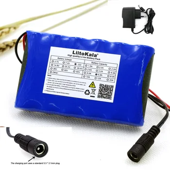 Liitokala 12 v 6.8 Ah 6800mAh 18650 Rechargeable batteries 12.6V PCB Lithium Battery pack Protection Board +12.6V 1A Charger 
Liitokala 12 v 6.8 Ah 6800mAh 18650 Rechargeable batteries 12.6V PCB Lithium Battery pack Protection Board +12.6V 1A Charger
