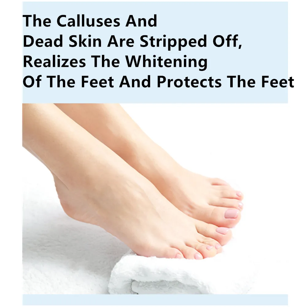 Milk Exfoliating Foot Mask 2 Pcs/1 Bag Moisturizing Remove Calluses Soften Skin Nourishing Feet Mask Remove Dead Skin Baby Foot
Milk Exfoliating Foot Mask 2 Pcs/1 Bag Moisturizing Remove Calluses Soften Skin Nourishing Feet Mask Remove Dead Skin Baby Foot