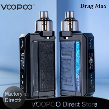 Original VOOPOO DRAG Max 177W TC Kit With 4.5ml PNP Tank Fit PnP Coils Powered By Dual 18650 Batteries Electronic Cigarette Kit
Original VOOPOO DRAG Max 177W TC Kit With 4.5ml PNP Tank Fit PnP Coils Powered By Dual 18650 Batteries Electronic Cigarette Kit