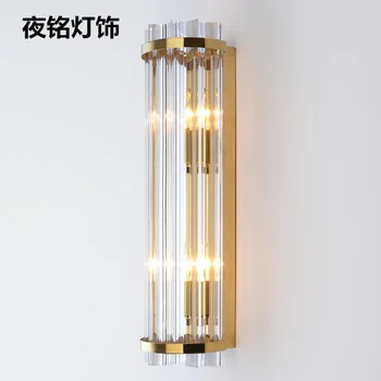 Post modern simple living room villa luxury hotel club dining room model room bathroom corridor crystal wall lamp
Post modern simple living room villa luxury hotel club dining room model room bathroom corridor crystal wall lamp