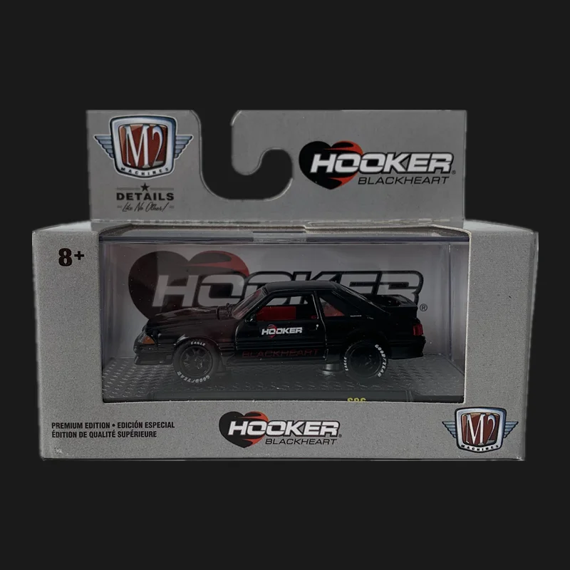 M2 машины 1:64 1987 Ford Mustang GT передняя крышка может открывать крючок Коллекционная