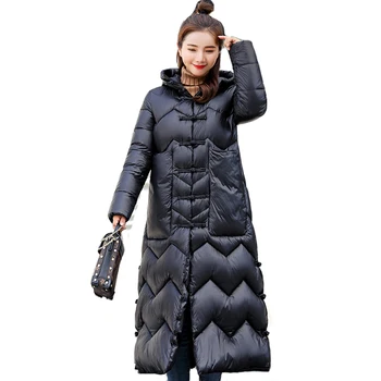 New Chinese Style Winter Women Jacket Stand Collar Warm Thicken Female Coat X-Long Parka Womens Outwear High Quality
New Chinese Style Winter Women Jacket Stand Collar Warm Thicken Female Coat X-Long Parka Womens Outwear High Quality