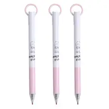 3Pcs Portable Work Pens Plastic Student Pens Adorable Press Pens Student Accessory (Random Color)
3Pcs Portable Work Pens Plastic Student Pens Adorable Press Pens Student Accessory (Random Color)