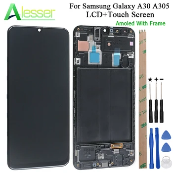 Alesser For Samsung Galaxy A30 LCD A305 A305F A305F/DS Amoled LCD Display And Touch Screen 6.4'' Assembly With Frame +Tools
Alesser For Samsung Galaxy A30 LCD A305 A305F A305F/DS Amoled LCD Display And Touch Screen 6.4'' Assembly With Frame +Tools
