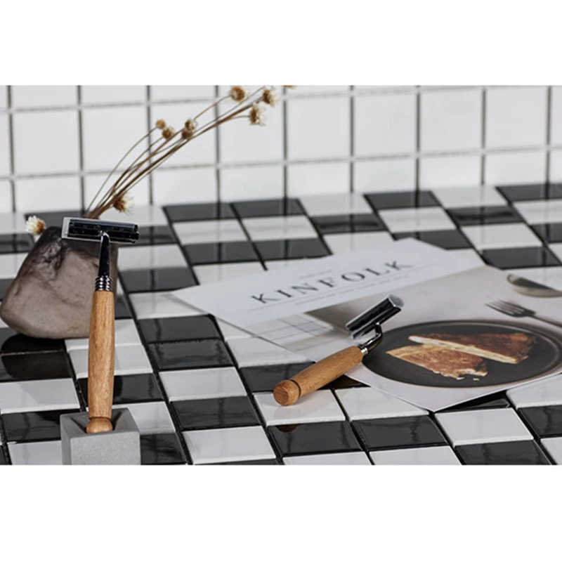 Shaving Razor Natural Wooden Handle Safety Razor Edge Stainless Steel Barber Safety Razor
Shaving Razor Natural Wooden Handle Safety Razor Edge Stainless Steel Barber Safety Razor