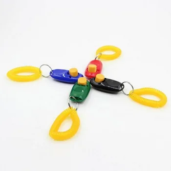 Universal Remote Portable Animal Dog Button Clicker Sound Trainer Pet Training Tool Control Wrist Band Accessory New
Universal Remote Portable Animal Dog Button Clicker Sound Trainer Pet Training Tool Control Wrist Band Accessory New