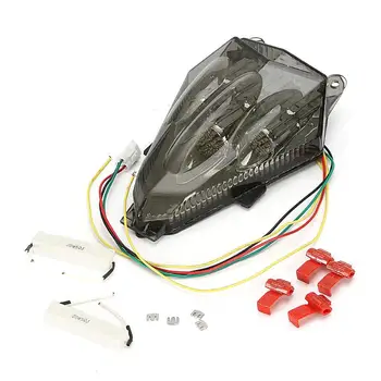Motorcycle LED Tail Brake Light Turn Signal For YAMAHA YZF R6 2006-2011 DRL ABS Smoke Integrated Taillight Blinker Rear Lamp
Motorcycle LED Tail Brake Light Turn Signal For YAMAHA YZF R6 2006-2011 DRL ABS Smoke Integrated Taillight Blinker Rear Lamp