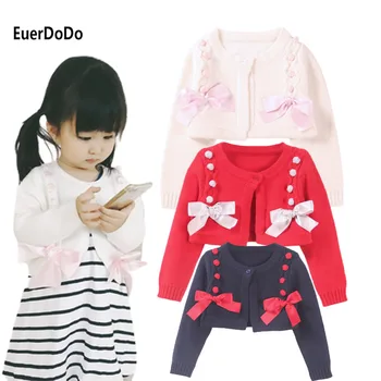 2020 Brand Girls Sweater Cardigan 1-6Years Baby Princess Children Bow Shawl Cotton Jacket Autumn Winter Kid Knitted Buckle Coat
2020 Brand Girls Sweater Cardigan 1-6Years Baby Princess Children Bow Shawl Cotton Jacket Autumn Winter Kid Knitted Buckle Coat
