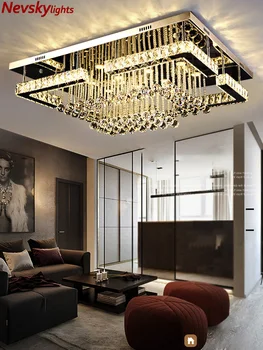 Modern crystal ceiling lights living room luxury silver ceiling light bedroom led Ceiling Lamps dining crystal Fixtures kitchen
Modern crystal ceiling lights living room luxury silver ceiling light bedroom led Ceiling Lamps dining crystal Fixtures kitchen