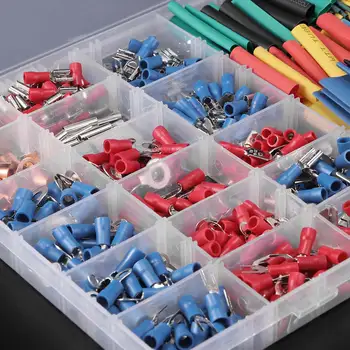 1set Wire Connectors, Self-Stripping Quick Splice Electrical Wire Terminals, Insulated Male Quick Disconnect Spade Terminals 
1set Wire Connectors, Self-Stripping Quick Splice Electrical Wire Terminals, Insulated Male Quick Disconnect Spade Terminals