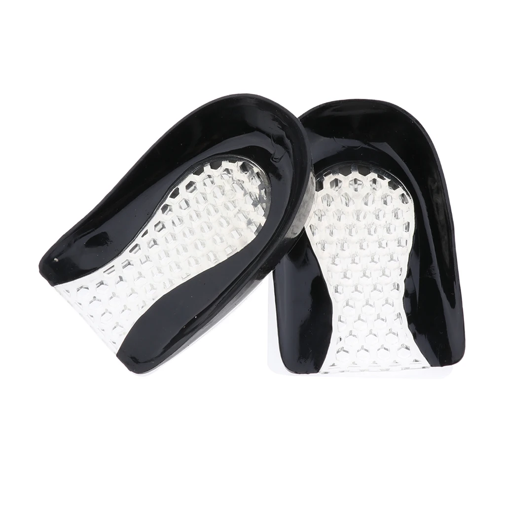 Silicone Gel Heel Cups Pads Plantar Fasciitis Cushions Foot Inserts Sole Protectors Silicone Gel Heel Cups Pads Plantar Fasciitis Cushions Foot Inserts Sole Protectors