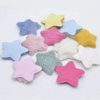Wholesale 60Pcs Soft Plush Mink Hair Star Applique for DIY Clothes Hat Shoes Sewing Supplies Patches Hair Clips Bow Decor P78 
Wholesale 60Pcs Soft Plush Mink Hair Star Applique for DIY Clothes Hat Shoes Sewing Supplies Patches Hair Clips Bow Decor P78