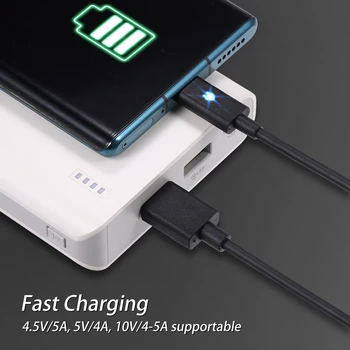 OD3.5mm 1.2m / 3.94ft USB-A to TYPE-C Quick Charge Cable with Output Voltage Indicator Light
OD3.5mm 1.2m / 3.94ft USB-A to TYPE-C Quick Charge Cable with Output Voltage Indicator Light