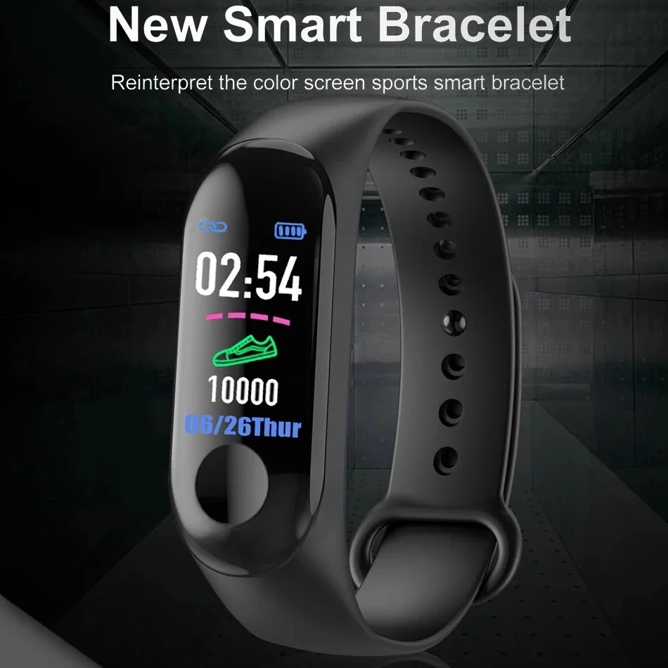 M3 Pro Fitness Tracker Smart Watch Sports Wristband Heart rate Blood Press Monitoring Bracelet Bluetooth watch reloj inteligente
M3 Pro Fitness Tracker Smart Watch Sports Wristband Heart rate Blood Press Monitoring Bracelet Bluetooth watch reloj inteligente