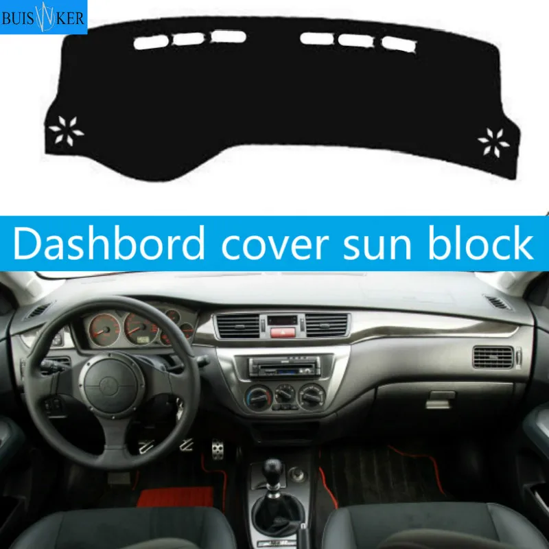 For Mitsubishi lancer 9 GLX Interior Accessories Auto Car Dashboard Cover Dash Mat Board Pad Carpet Dashmat Anti-UV Mats | Автомобили и