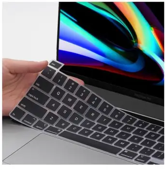 US Silicone Keyboard Cover For Apple MacBook Pro 16 Inch model A2141 Keyboard Covers Film Scratch Proof Protect macbook pro 16
US Silicone Keyboard Cover For Apple MacBook Pro 16 Inch model A2141 Keyboard Covers Film Scratch Proof Protect macbook pro 16