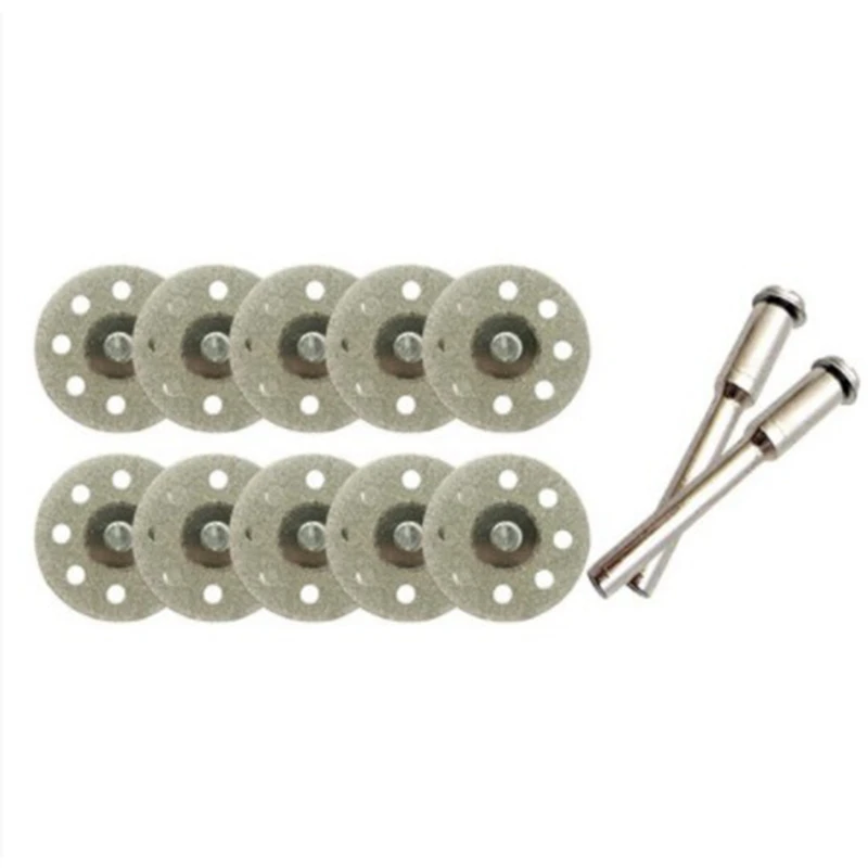 10Pcs 22mm Carbon Steel Grinding Circular Saw Cutting Disc for Dremel Rotary Tool Diamond 2Pcs Mandrel
10Pcs 22mm Carbon Steel Grinding Circular Saw Cutting Disc for Dremel Rotary Tool Diamond 2Pcs Mandrel