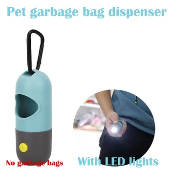 Pet Dog Poop Bags Dispenser For Pet Leash Pet Degradable Poop Bags LED Light Waste Bag With Battery Fits
Pet Dog Poop Bags Dispenser For Pet Leash Pet Degradable Poop Bags LED Light Waste Bag With Battery Fits