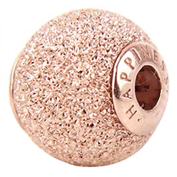 Top Quality 925 Sterling Silver Bead Charm Rose Gold Scrub HAPPINESS Beads Fit ESSENCE Bracelet Bangle Diy Jewelry
Top Quality 925 Sterling Silver Bead Charm Rose Gold Scrub HAPPINESS Beads Fit ESSENCE Bracelet Bangle Diy Jewelry