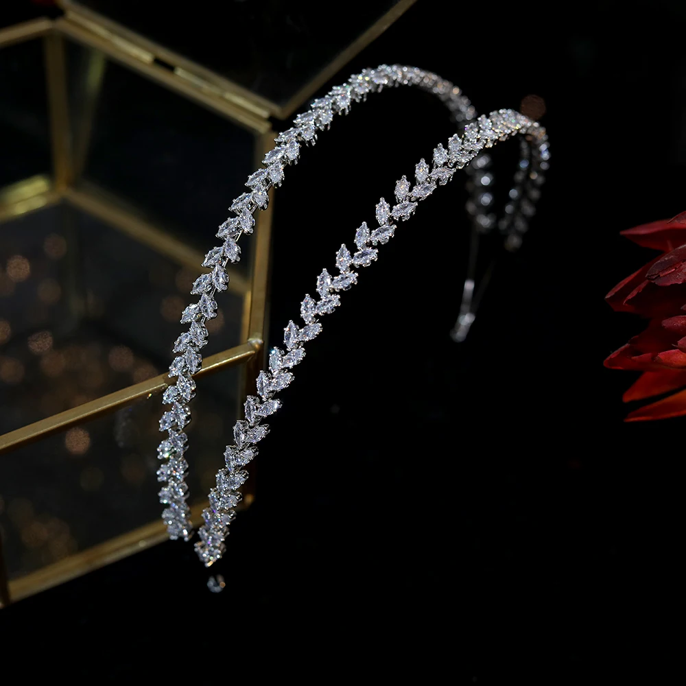 ASNORA New CZ Soft Headwear Headband Wedding Bridal Headwear Dress Headwear Tiaras Party Prom Headband Hair Accessories A01034 ASNORA New CZ Soft Headwear Headband Wedding Bridal Headwear Dress Headwear Tiaras Party Prom Headband Hair Accessories A01034