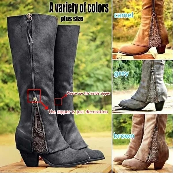 Autumn And Winter Women's boots The New fashion Sexy woman High boots zipper root High heels Women's shoes Big size 34-43
Autumn And Winter Women's boots The New fashion Sexy woman High boots zipper root High heels Women's shoes Big size 34-43