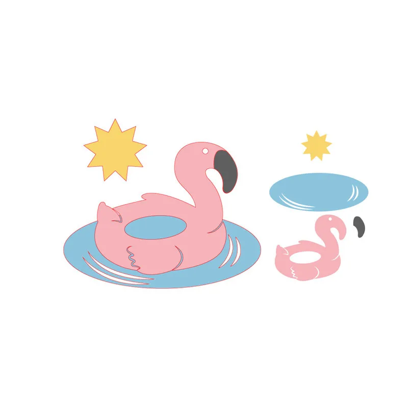 DiyArts Flamingo Swimming Ring Dies Metal Cutting Dies for Card Making Scrapbooking Dies Embossing Cuts Stencil Craft Dies
DiyArts Flamingo Swimming Ring Dies Metal Cutting Dies for Card Making Scrapbooking Dies Embossing Cuts Stencil Craft Dies