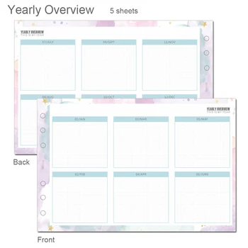 Fromthenon Fantasy 2020 Year Notebooks and Journals Yearly Overview Monthly Plan A5A6 Planner Diary Refill Filler Paper 5sheets
Fromthenon Fantasy 2020 Year Notebooks and Journals Yearly Overview Monthly Plan A5A6 Planner Diary Refill Filler Paper 5sheets