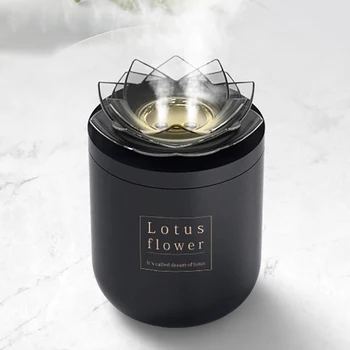 Lotus Flower Air Humidifier Aromatherapy Oil Diffuser USB Air Purifier Diffusor for Home Car Charger Mist Maker with Warm Light
Lotus Flower Air Humidifier Aromatherapy Oil Diffuser USB Air Purifier Diffusor for Home Car Charger Mist Maker with Warm Light