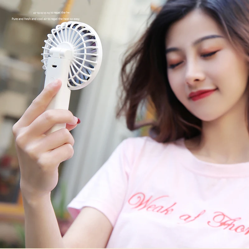 180 Degree Rotating USB Mini Fan Handheld Electric Fan 3 Modes Speed Rechargeable Office Table Air Cooler 3 Colors
180 Degree Rotating USB Mini Fan Handheld Electric Fan 3 Modes Speed Rechargeable Office Table Air Cooler 3 Colors