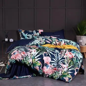 Chinoiserie style Birds Leaves printed Egyptian cotton Soft Duvet Cover Bed sheet Fitted sheet set King Queen Size Bedding Set
Chinoiserie style Birds Leaves printed Egyptian cotton Soft Duvet Cover Bed sheet Fitted sheet set King Queen Size Bedding Set