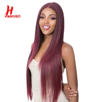 HairUGo Brazilian Hair Weave Bundles With Closure 99J Burgundy Straight Ombre Human Hair Bundles With Closure Non Remy Hair 
HairUGo Brazilian Hair Weave Bundles With Closure 99J Burgundy Straight Ombre Human Hair Bundles With Closure Non Remy Hair