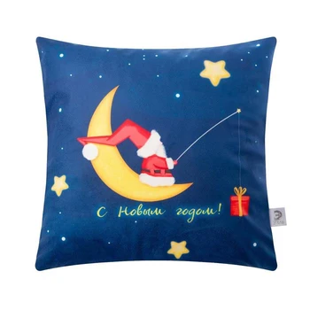 Pillow cover Ethel "Happy New Year" 40x40 cm, polyethylene 100%, velor 4780268
Pillow cover Ethel "Happy New Year" 40x40 cm, polyethylene 100%, velor 4780268