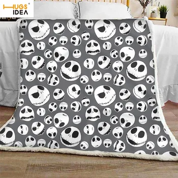 HUGSIDEA Nightmare Before Christmas Printing Blankets Bedspreads for Girls Boys Sherpa Plush Sofa Throw Blanket Mantas de Cama
HUGSIDEA Nightmare Before Christmas Printing Blankets Bedspreads for Girls Boys Sherpa Plush Sofa Throw Blanket Mantas de Cama