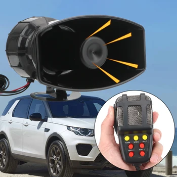 12V 100W Car Horn Car Warning Alarm Police Siren Air Horn Megaphone Tone Speakers Loud Mic PA System Emergency Amplifier Hooter
12V 100W Car Horn Car Warning Alarm Police Siren Air Horn Megaphone Tone Speakers Loud Mic PA System Emergency Amplifier Hooter