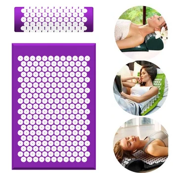 Massager Cushion Massage Mat Acupressure Relieve Back Body Pain Spike Mat Acupuncture Relaxation Massage Yoga Mat/Pillow
Massager Cushion Massage Mat Acupressure Relieve Back Body Pain Spike Mat Acupuncture Relaxation Massage Yoga Mat/Pillow