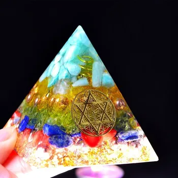 AURA REIKI Orgonite Energy Aogan Rune Pyramid Natural Chakra Spar Pyramid Purification Office Decorations For Best Friends Gifts
AURA REIKI Orgonite Energy Aogan Rune Pyramid Natural Chakra Spar Pyramid Purification Office Decorations For Best Friends Gifts