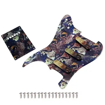 Guitar Pickguard Scratch Plate Strat SSS 11 Holes Cavity Spring Cover Back Plate G99D
Guitar Pickguard Scratch Plate Strat SSS 11 Holes Cavity Spring Cover Back Plate G99D